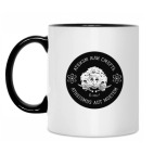 Кружка двухцветная