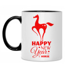 Кружка двухцветная