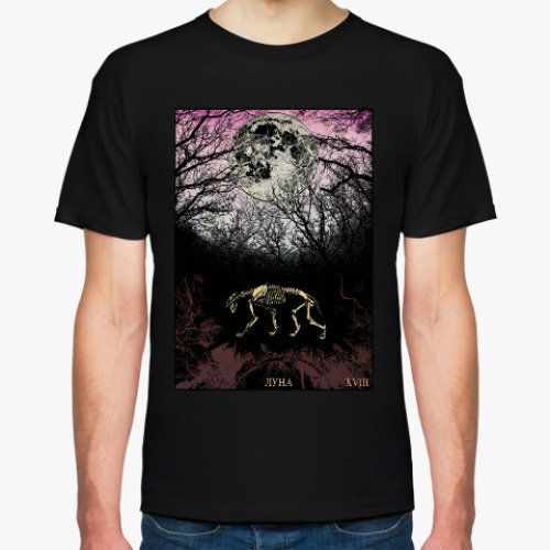 Футболка с принтом Samael's Taro (Луна)