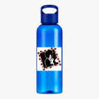 Прозрачная спортивная бутылка