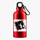 Металлическая бутылка 400 мл UV-DTF