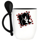 Кружка с ложкой