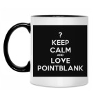 Двухцветная кружка Point Blank