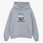 Толстовка худи оверсайз