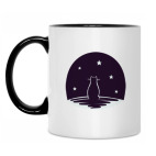 Кружка двухцветная