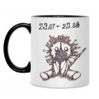 Кружка двухцветная