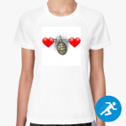 Женская спортивная футболка