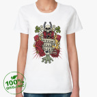 Женская футболка органик