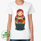 Женская футболка органик