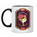 Кружка двухцветная