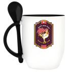 Кружка с ложкой