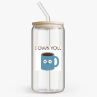 Банка с бамбуковой крышкой