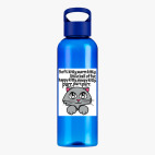 Прозрачная спортивная бутылка