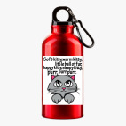 Металлическая бутылка 400 мл UV-DTF