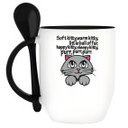 Кружка с ложкой