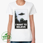 Женская футболка органик