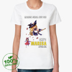 Женская футболка органик