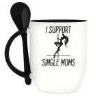 Кружка с ложкой