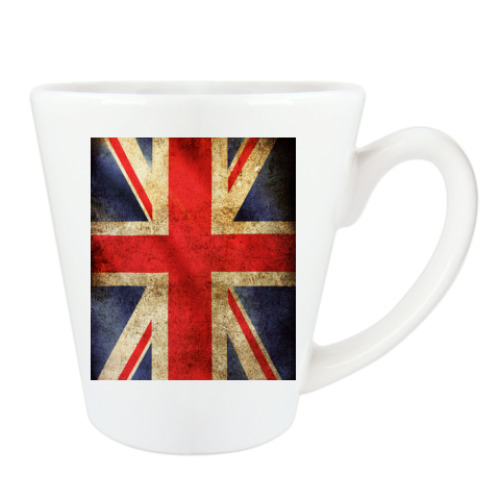 Чашка Латте с принтом Британия