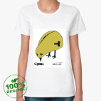 Женская футболка органик