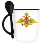 Кружка с ложкой