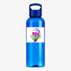 Прозрачная спортивная бутылка