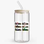 Банка с бамбуковой крышкой