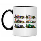 Кружка двухцветная