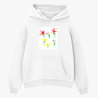 Толстовка худи оверсайз