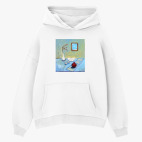 Толстовка худи оверсайз