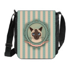 Сумка на плечо (мини-планшет) Сиамский кот