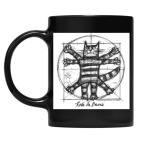 Кружка цветная UV-DTF