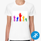 Женская спортивная футболка