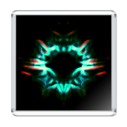 Магнит с принтом  Зловещий зверь