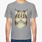 Классическая футболка Рысь.