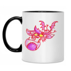 Кружка двухцветная