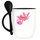 Кружка с ложкой