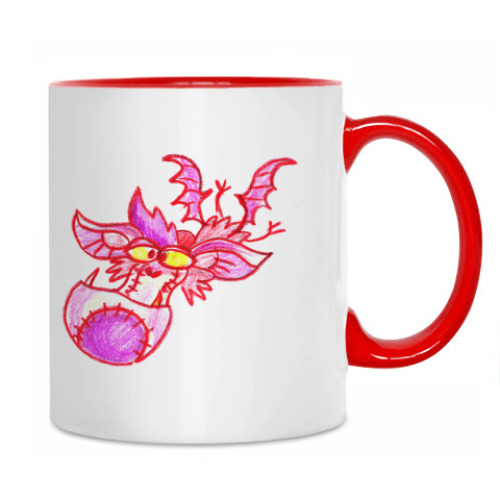 Кружка с принтом FrankenBat