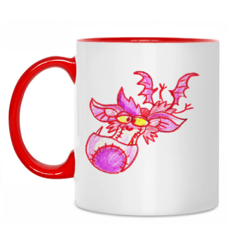 Кружка с принтом FrankenBat