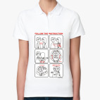 Женская рубашка поло