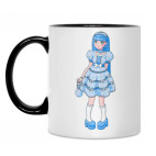 Кружка двухцветная