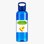 Прозрачная спортивная бутылка