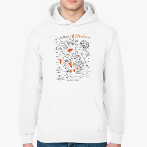 Толстовка худи с принтом Вестерос