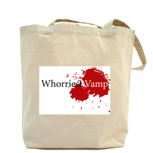 Сумка шоппер с принтом Whorriest Vamp