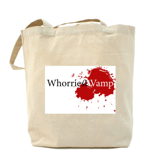 Сумка шоппер с принтом Whorriest Vamp