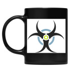 Кружка цветная UV-DTF