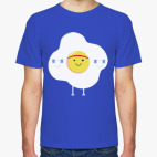Классическая футболка Фитнес яичница