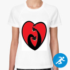 Женская спортивная футболка