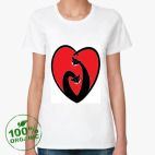 Женская футболка органик