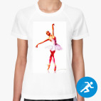Женская спортивная футболка